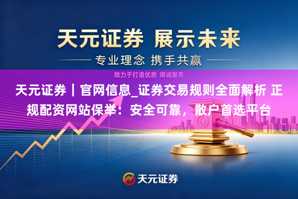 天元证券｜官网信息_证券交易规则全面解析 正规配资网站保举：安全可靠，散户首选平台